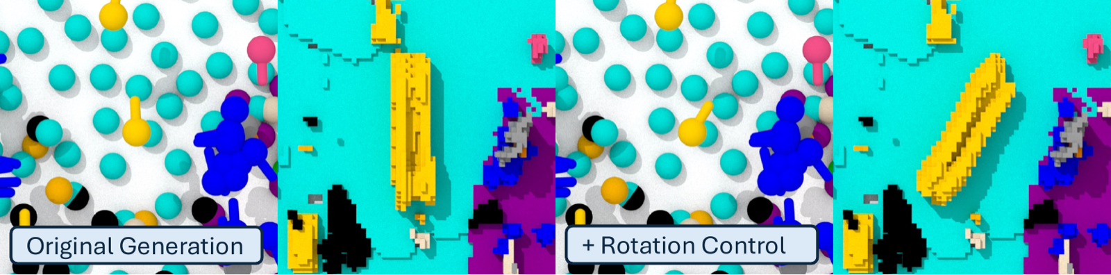 Rotation control of a vehicle latent